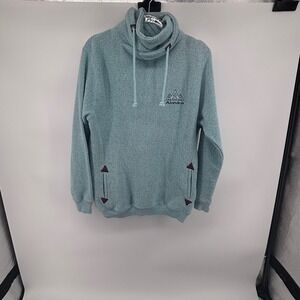 Renegade‎ Alaska Embroidered Cowl Neck Pullover Sweater Womens Medium